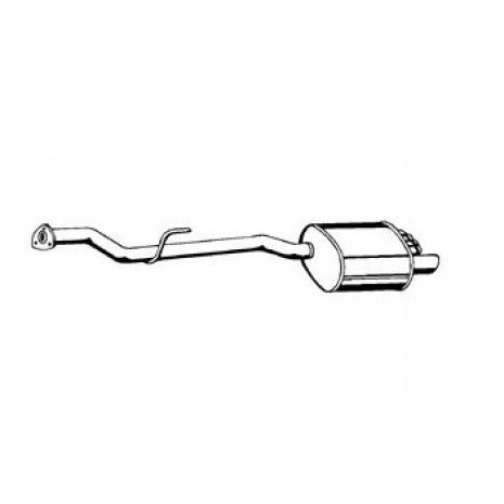 Mercedes SLK 200 Οπίσθιο Σιλανσιέ (Τελικό Καζανάκι) [2]